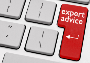 Computer with red key expert advice